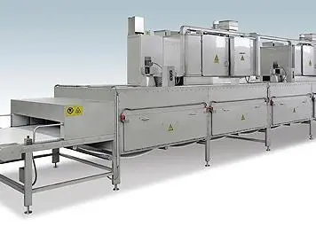 A 2 x 60kw RF machine in stainless steel