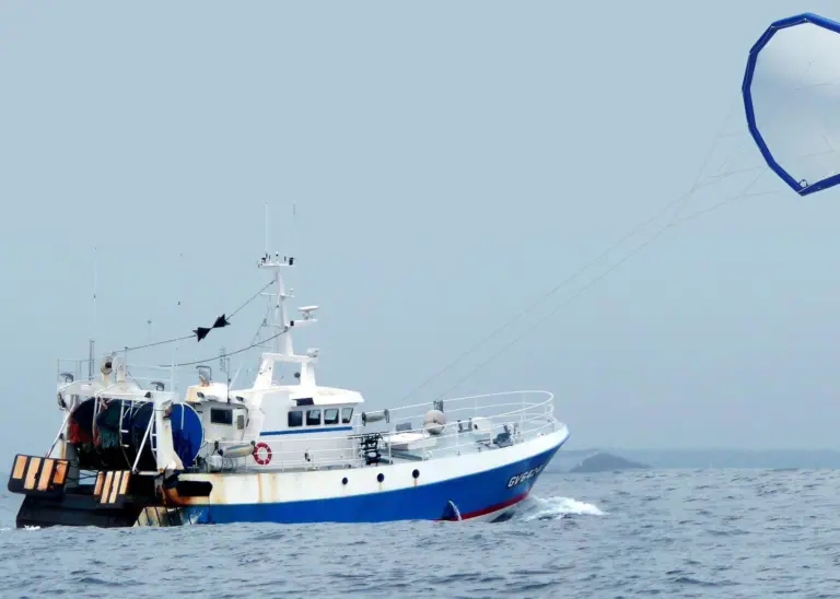 Kite technology could mean considerable savings for the fishing industry