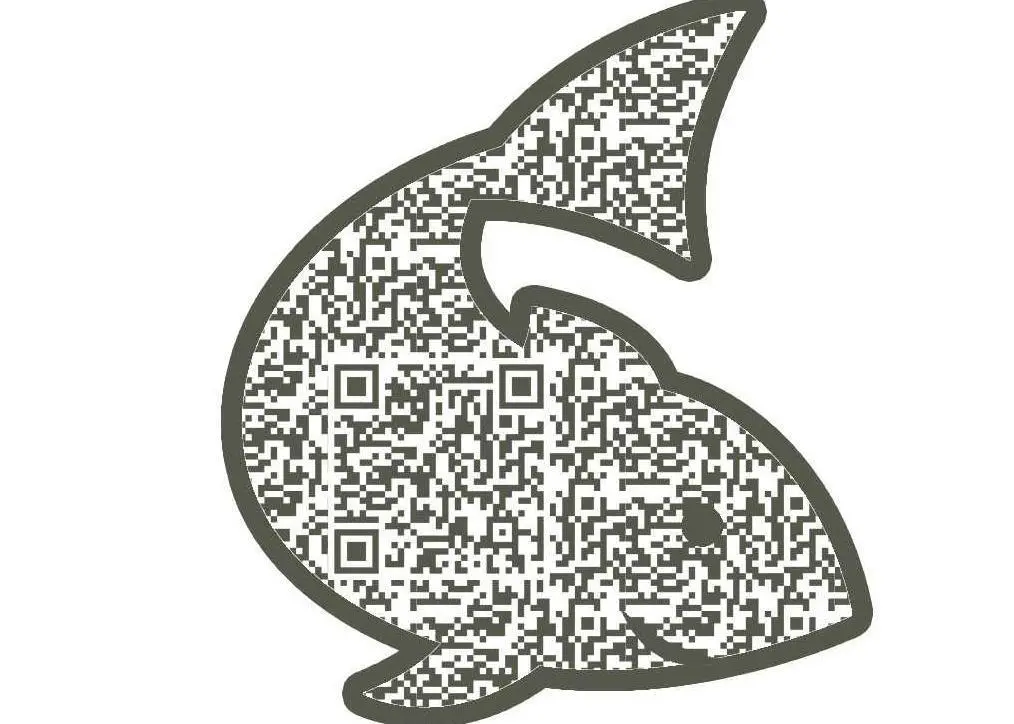 The QR code will lead to www.my-fish.info
