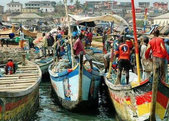 Fishing in Ghana. © DHV