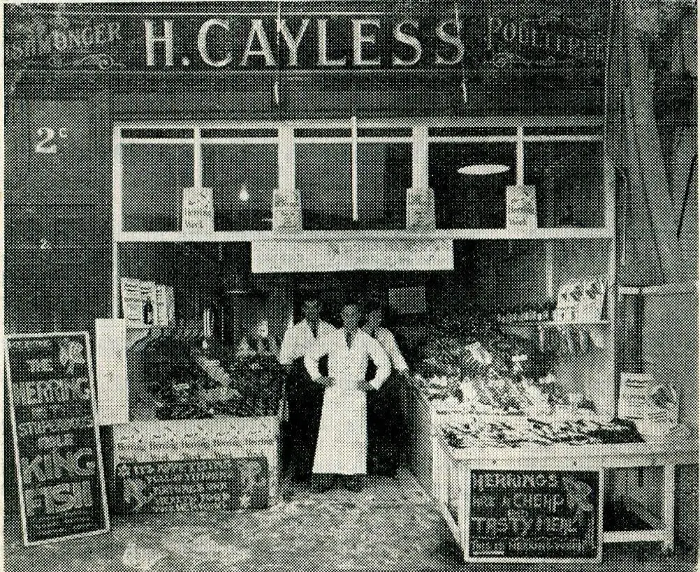 H. Cayless fishmongers in 1951