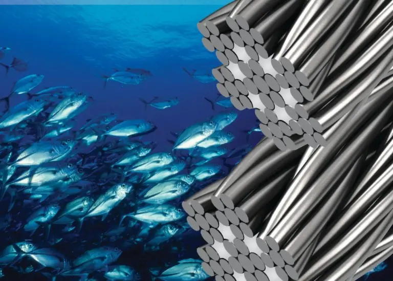 Fishcable is a mix of an effective and durable wire rope and a unique grease formulated in France