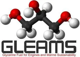 The GLEAMS project is investigating the use of glycerol (glycerine) as a fuel for marine diesel engines
