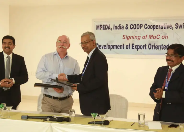 MPEDA and COOP link to boost organic aqua farming in India