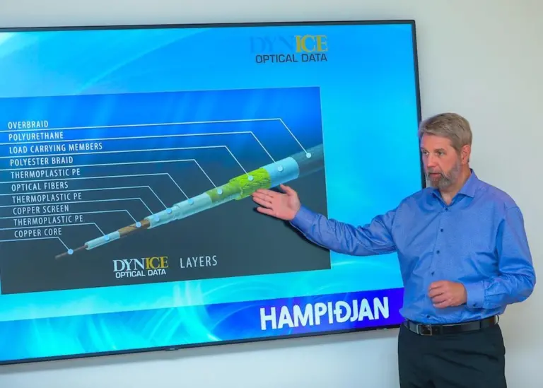Hampiðjan’s fibre-optic data breakthrough