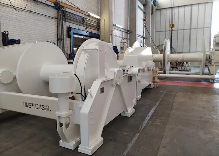 Ibercisa Deck Machinery has returned to work Photo: Ibercisa Deck Machinery