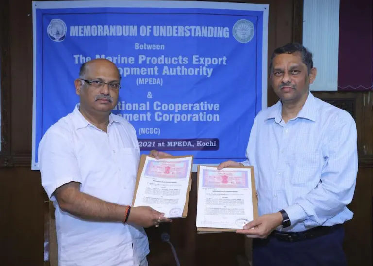 Signing of the MoU Photo: MPEDA