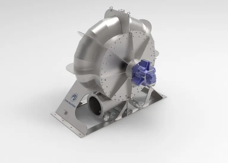 New design fish pump for de-lousing vessel