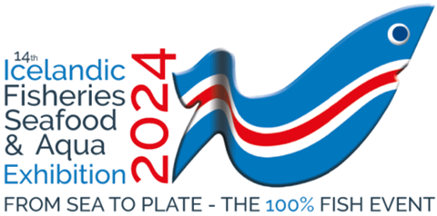 Icelandic Fisheries Exhibition 2024 Logo - English