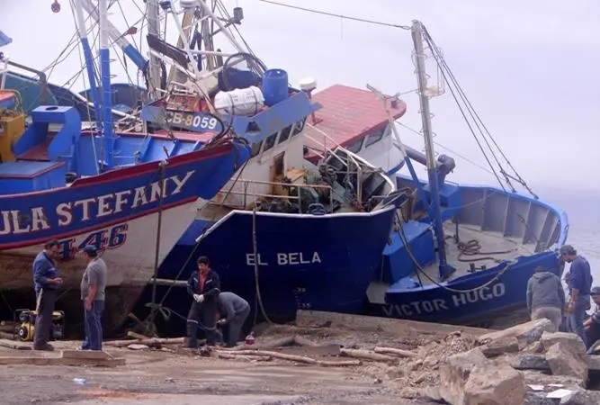 Chile boat