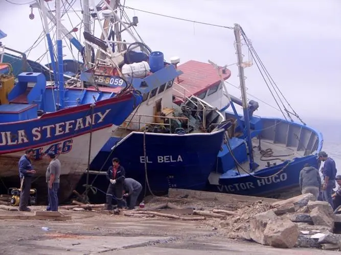 Chile boat