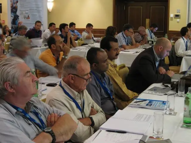 Delegates at the the idea behind the Riba Mljet farm was to help provide a source of income for Sobra’s small population.
