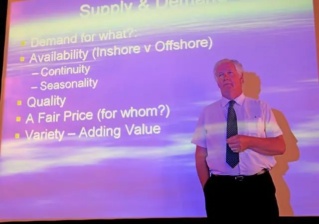 Jerry Percy believes more local marketing and growing transparency in the buy and supply chain can boost "one-day" fishing boat incomes. (Image: TW: EEC Photos)