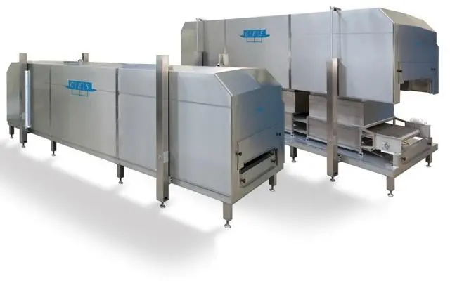 CES’ new Blizzard-LT linear freezing tunnel.