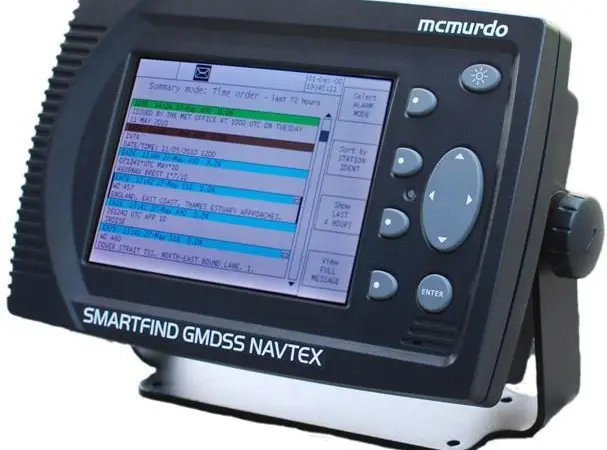 McMurdo’s new Smartfind Navtex.