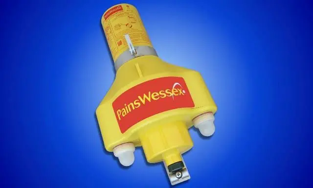 The new Pains Wessex Manoverboard marker.