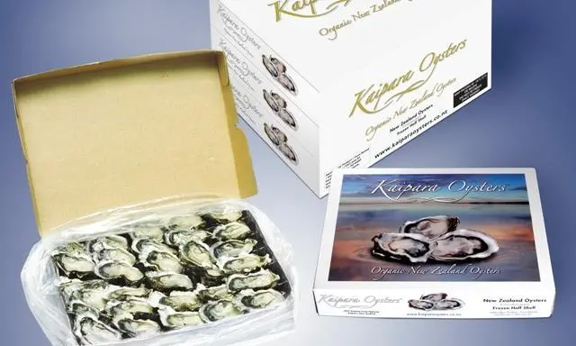 Produced exclusively by a family-run company, Kaipara Oysters are organic-certified under the Asure Quality organic certification programme.