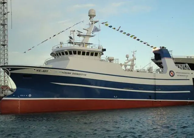 Slurry Ice Systems recently delivered a S16 system to the Þórunn Sveinsdóttir