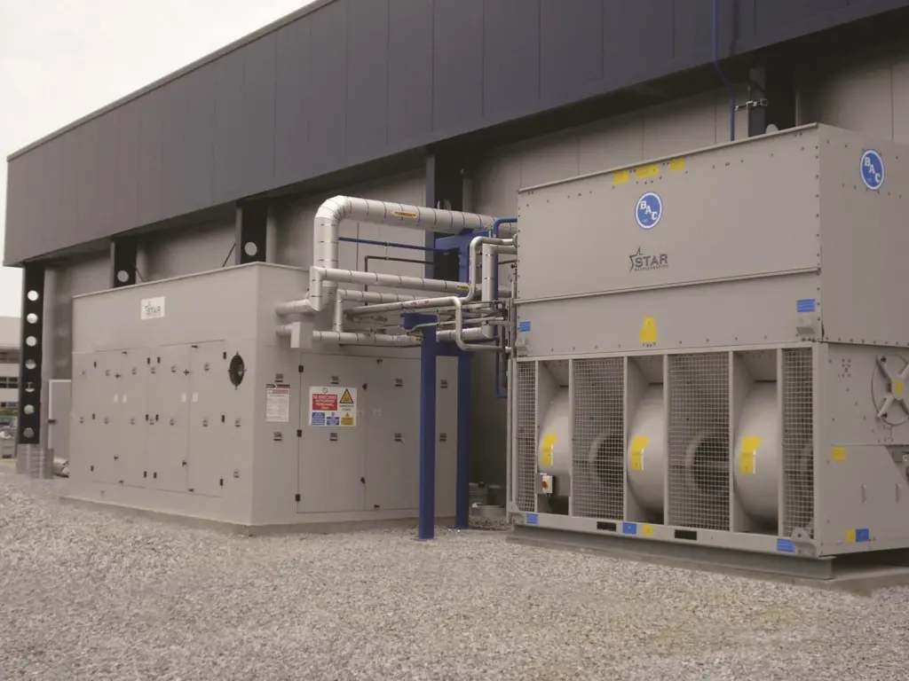The Glacier refrigeration plant