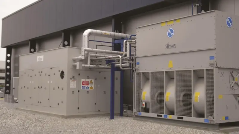 The Glacier refrigeration plant