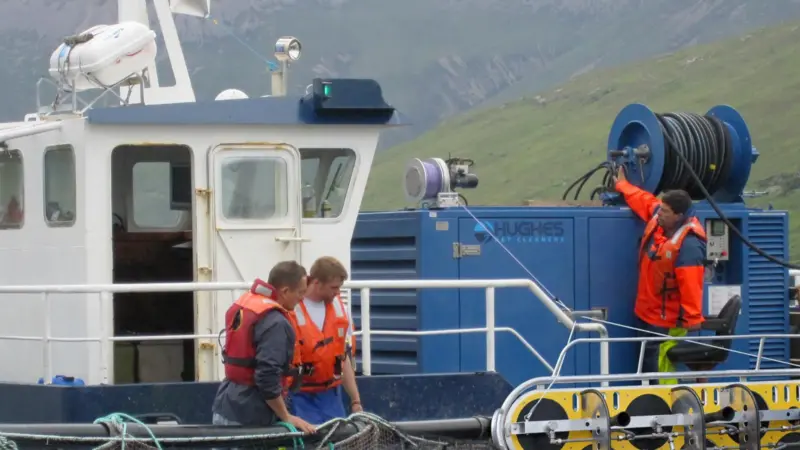 Marine Harvest has purchased two Aquaculture Net Cleaning Systems from Hughes Pumps