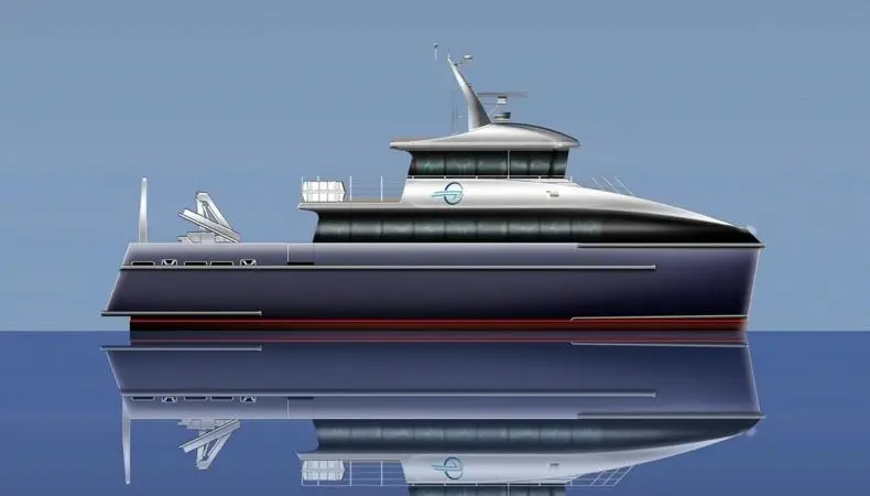 Baltic Workboats is building its first ever catamaran