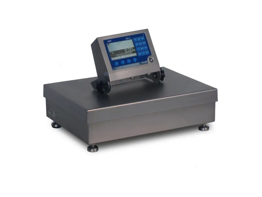 The M2200 scale used for Marel’s marine packing solution