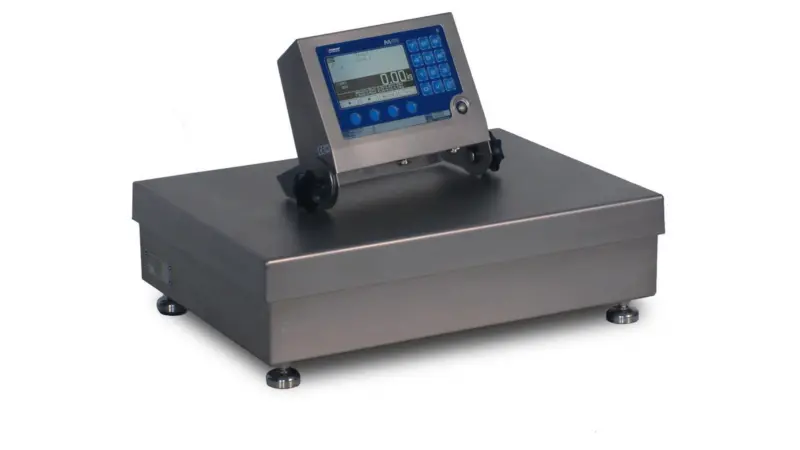 The M2200 scale used for Marel’s marine packing solution