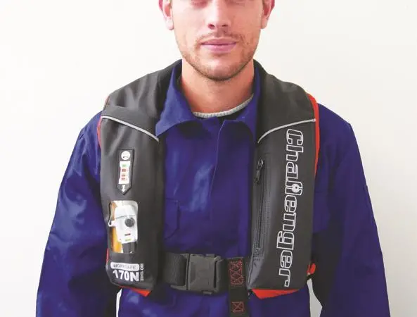 The Challenger Worksafe Pro commercial lifejacket