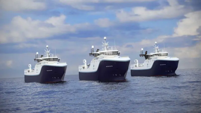 Aker Seafoods has an agreement with STX OSV AS to build three modern trawlers