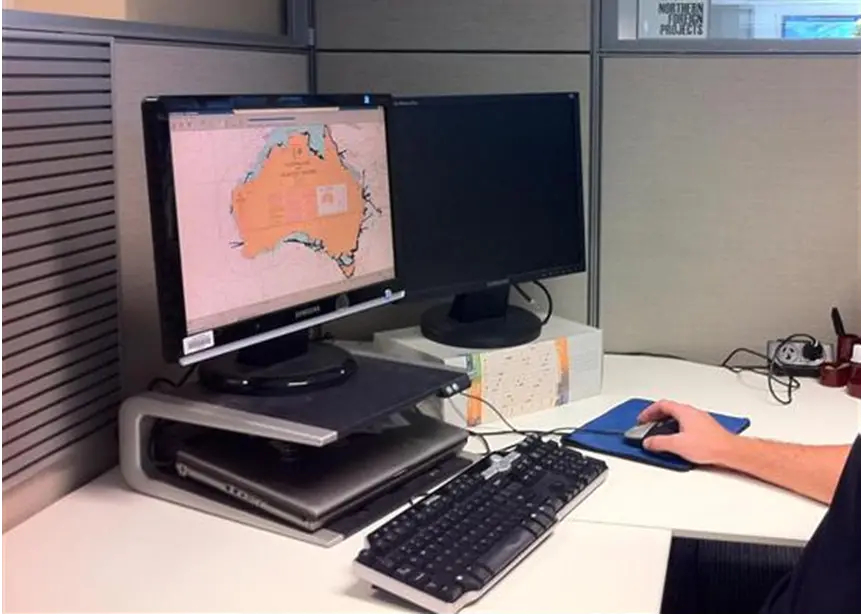 AFMA’s vessel monitoring system (VMS) is used to track the activities of commercial fishers in Commonwealth waters. Photo: AFMA