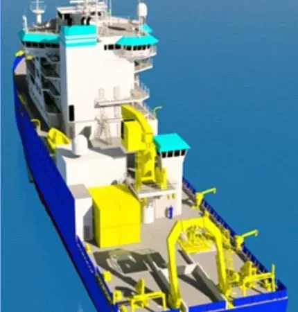 R/V Investigator. Graphic courtesy of Alion Science