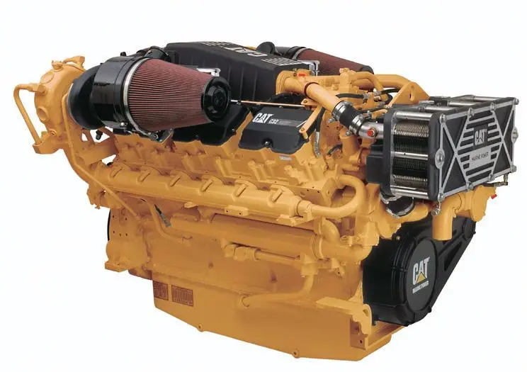 Christina E has two Cat C32 engines