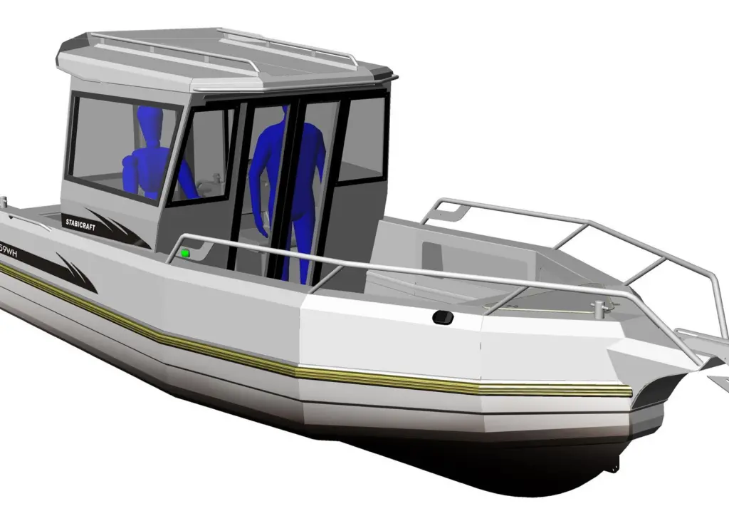 The Stabicraft 659 Wheel House destined for fishery monitoring duties in Alaska