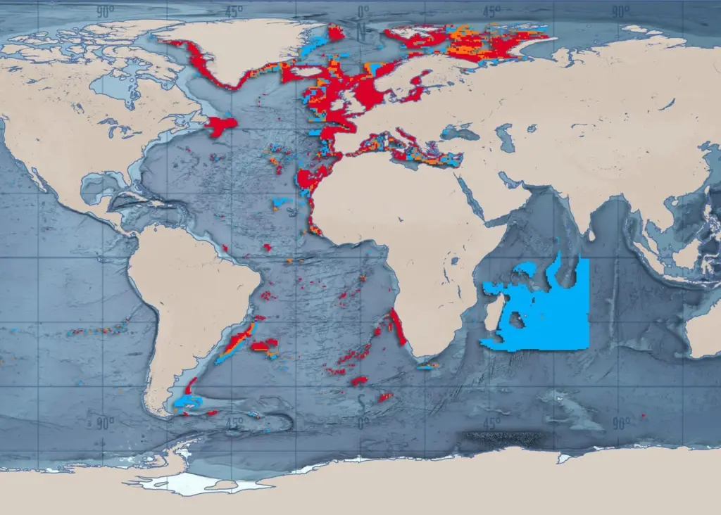 Map of the EU fleet in 2006