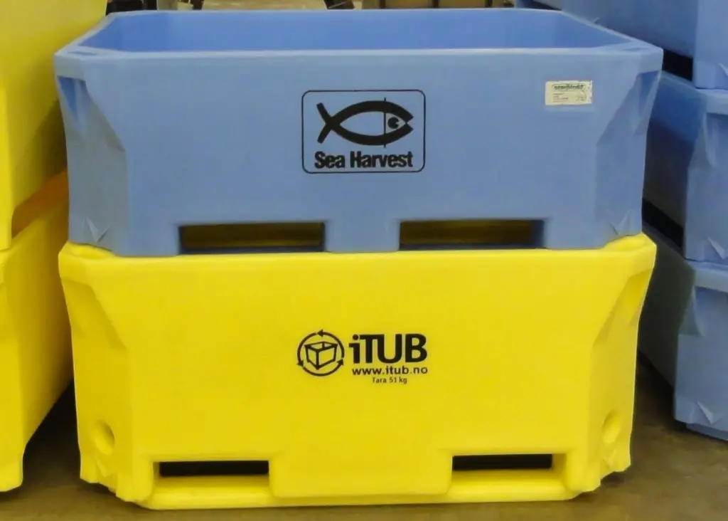 The difference between the new Saeplast 340l container and the 460l container can be seen
