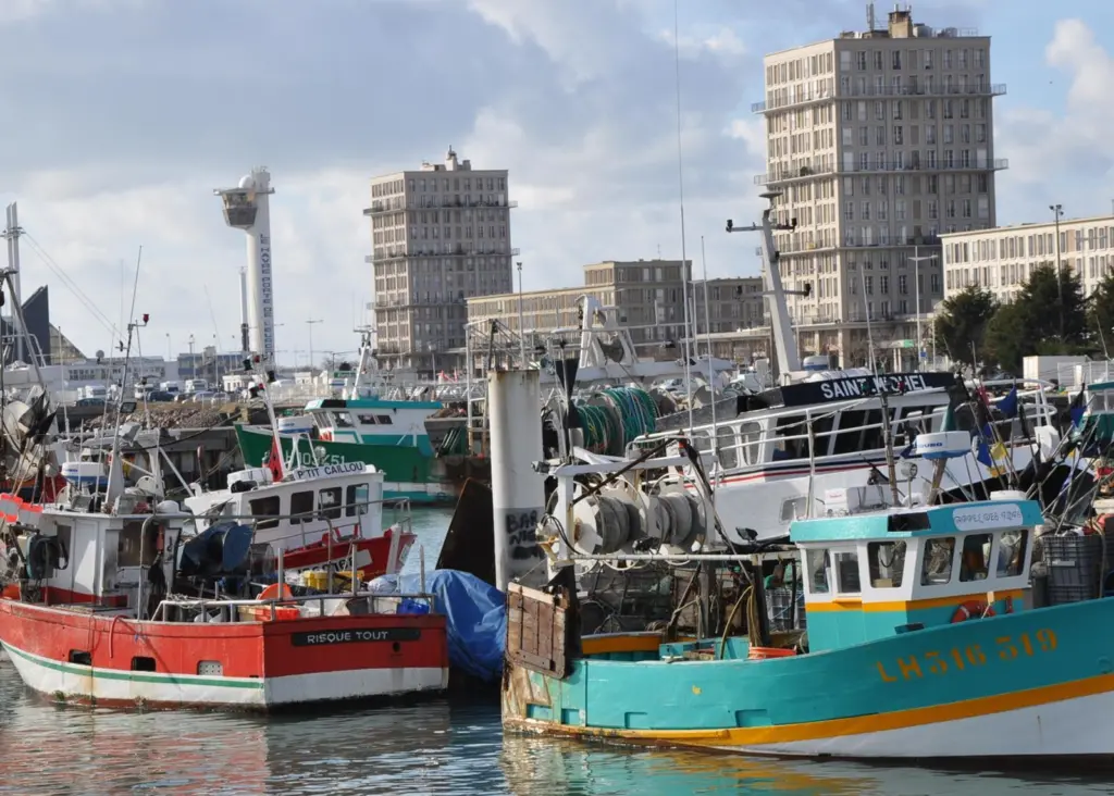 French fishing vessels. Credit: Philippe Alès