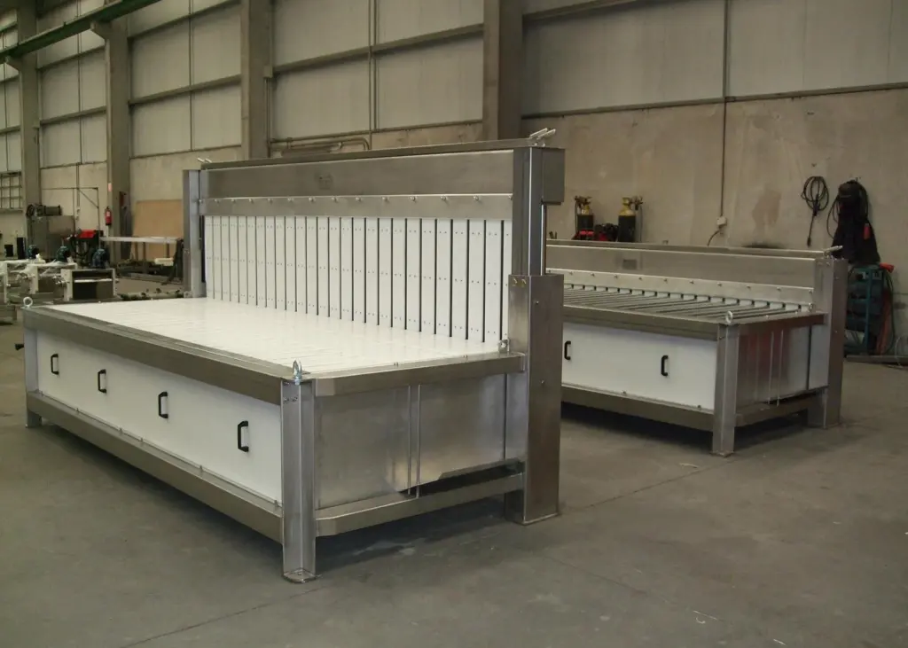 Tucal’s modified plate freezer