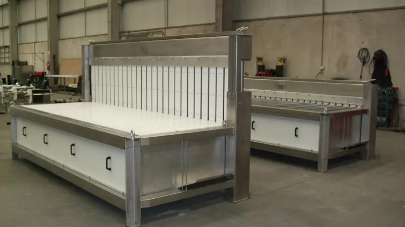Tucal’s modified plate freezer