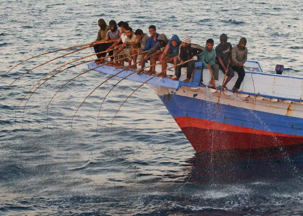Launch of new not-for-profit organisation to support deprived tuna fishing communities. ©Paul Hilton/Greenpeace