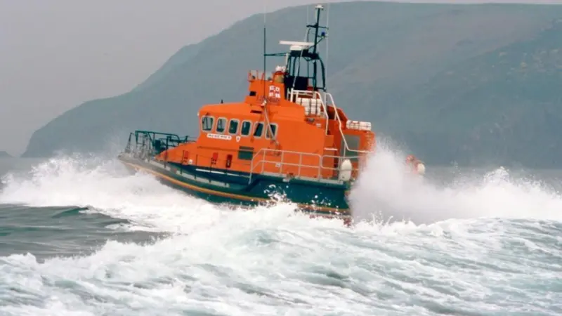 Fishguard RNLI lifeboat. Credit: RNLI