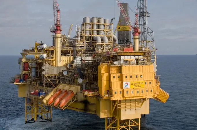 The Elgin platform gas leak has not contaminated fish. © Total E&P UK