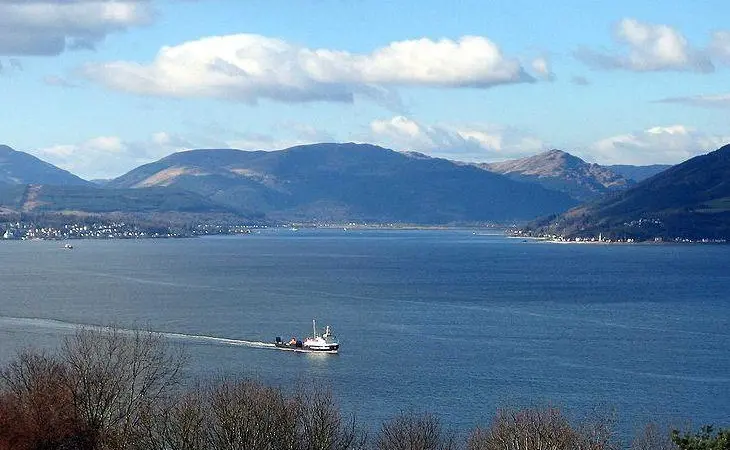 The Firth of Clyde. Credit: Dave Souza at Wikipedia. License: CC BY-SA 2.5