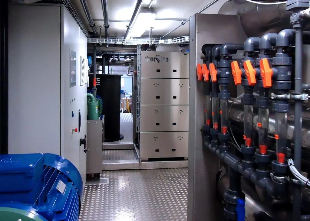 Inside Marine Harvest’s Thor Ice container