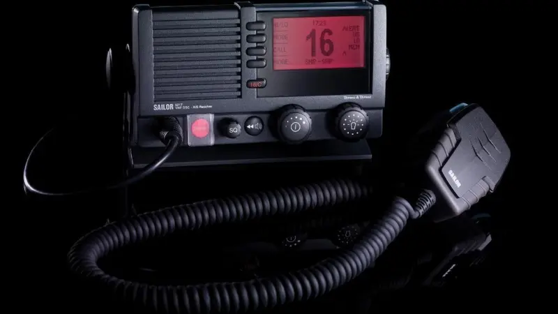 The new SAILOR 6217 VHF DSC Class D AIS Receiver