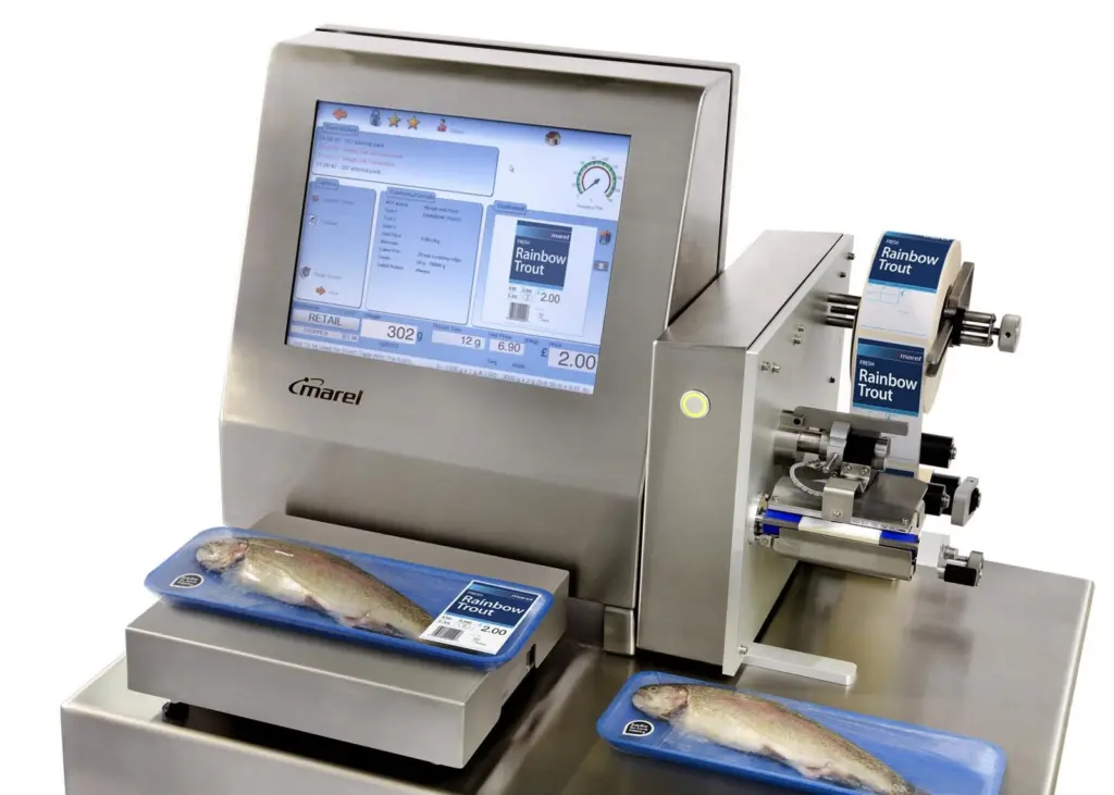 The WPL9010 manual weigh price labeller