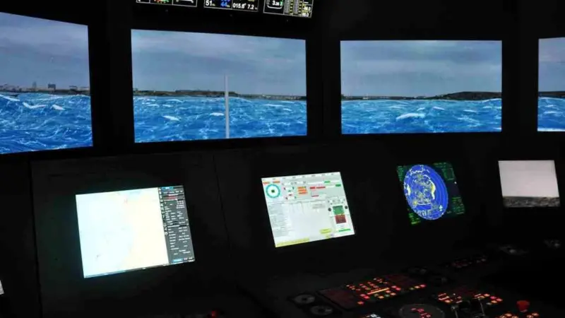 The new bridge and radar simulator