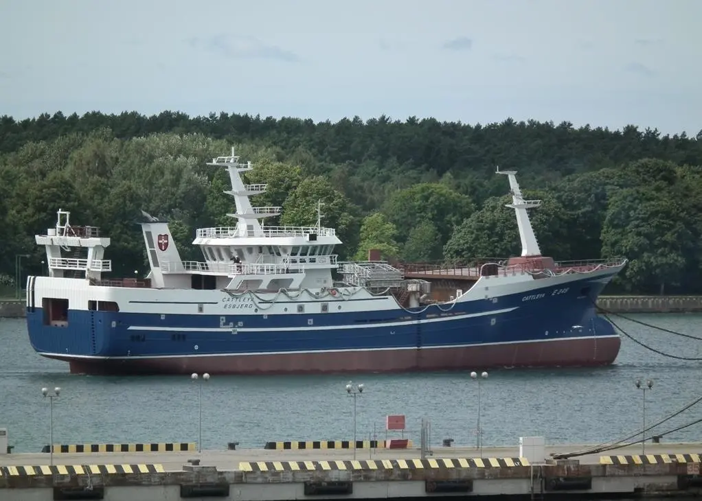 The trawler 'Cattleya'
