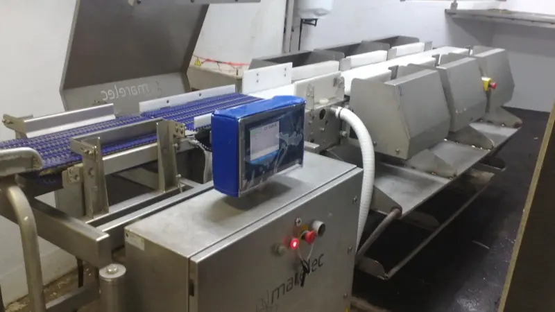 Marelec's onboard grading system