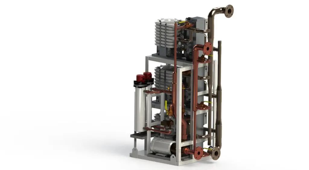 Technicold’s 10 ton chiller rack